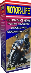 Uszlachetniacz metalu moto MOTOR-LIFE - 150ml. Uszlachetniacz metalu do silników i skrzyń biegów 150 ml