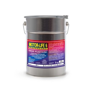 MOTOR-LIFE 6 PROFESSIONAL .  SMAR PLASTYCZNY LITOWY Z MOS2