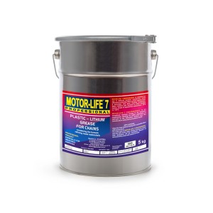 MOTOR-LIFE 7 PROFESSIONAL 5kg SMAR PLASTYCZNY LITOWY DO ŁAŃCUCHÓW